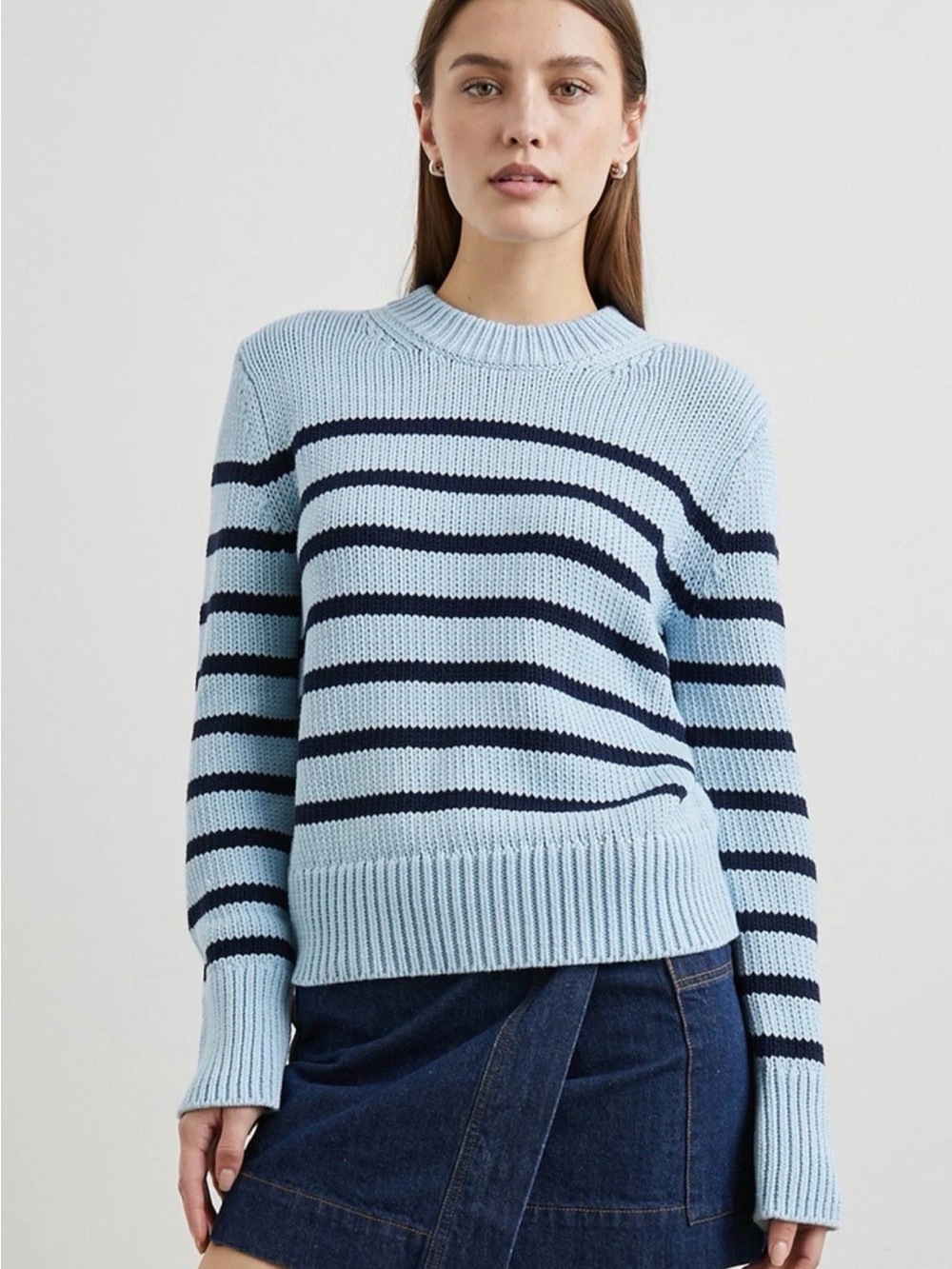 Rails Alise Sweater Sky Navy Stripe Size - Small